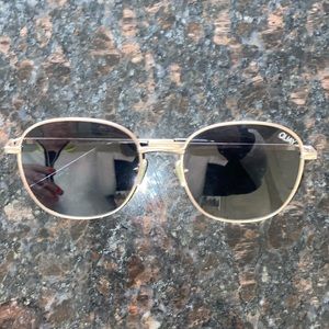 Quay Jezabell Gold Frame / Smoke Lens Sunglasses